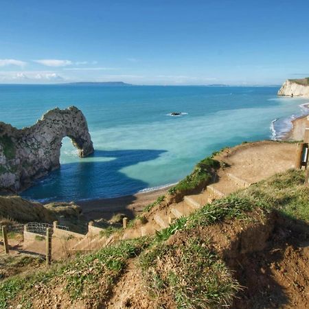 Emma'S Sea View 2-Bedroom Caravan At Durdle Door Near Wareham Dorset West Lulworth Buitenkant foto
