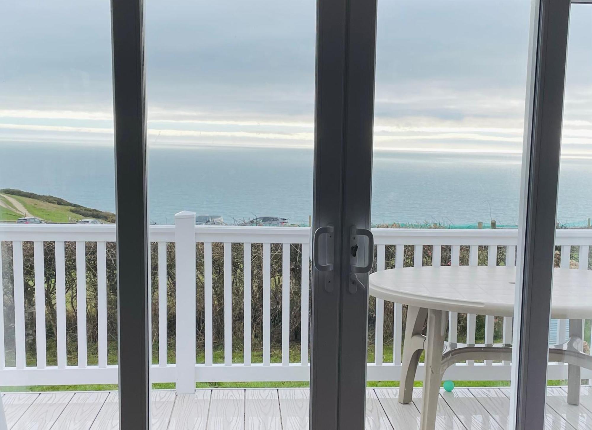 Emma'S Sea View 2-Bedroom Caravan At Durdle Door Near Wareham Dorset West Lulworth Buitenkant foto